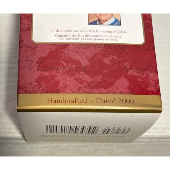 Hallmark Keepsake Millennium Time Capsule Ornament 2000 Silver Red Tassel - Picture 7 of 7